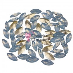 Cristale pentru unghii Marquise, 4 bucati Cod MQ033 Albastru opal